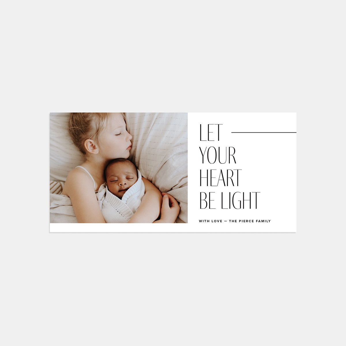 Be Light Holiday Card
