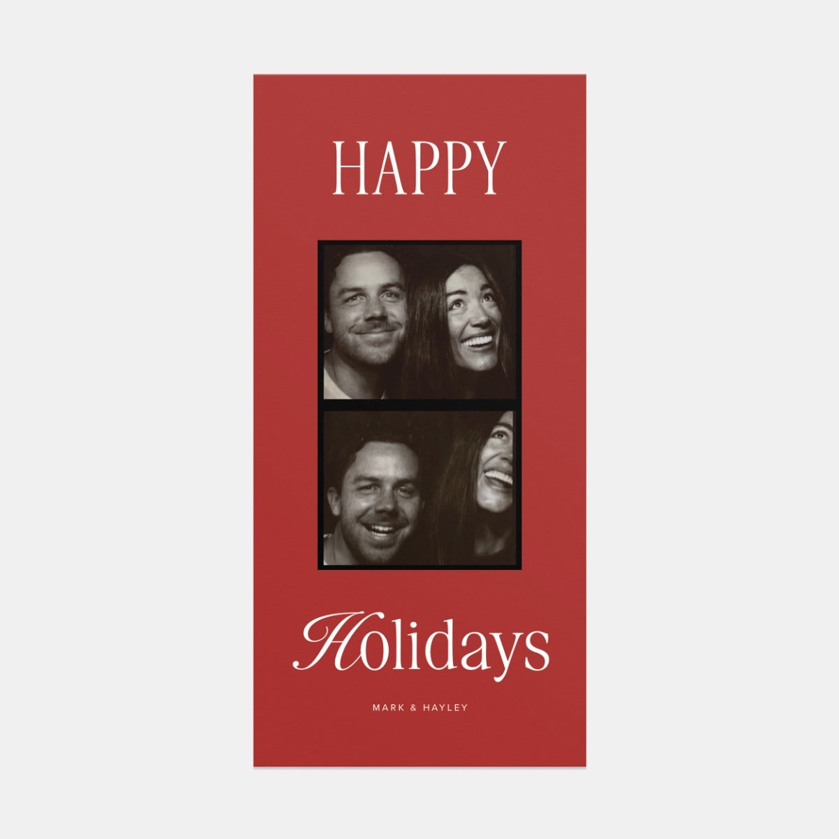 Film Strip Holiday Card