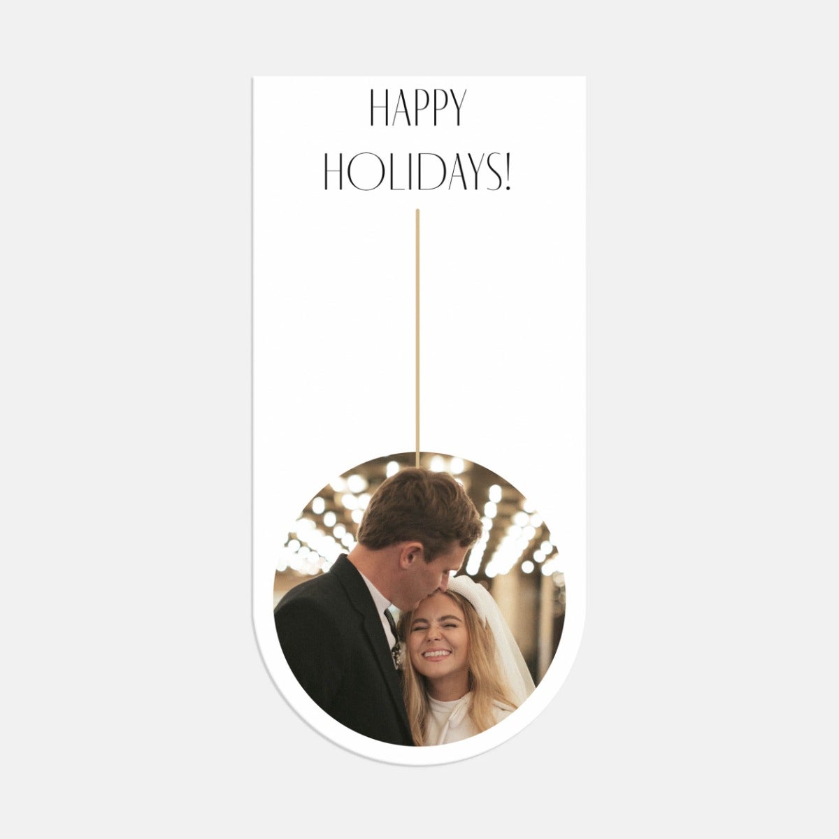 Ornament Arch Holiday Card