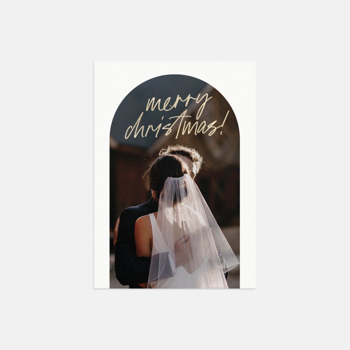 Arched Window Holiday Card