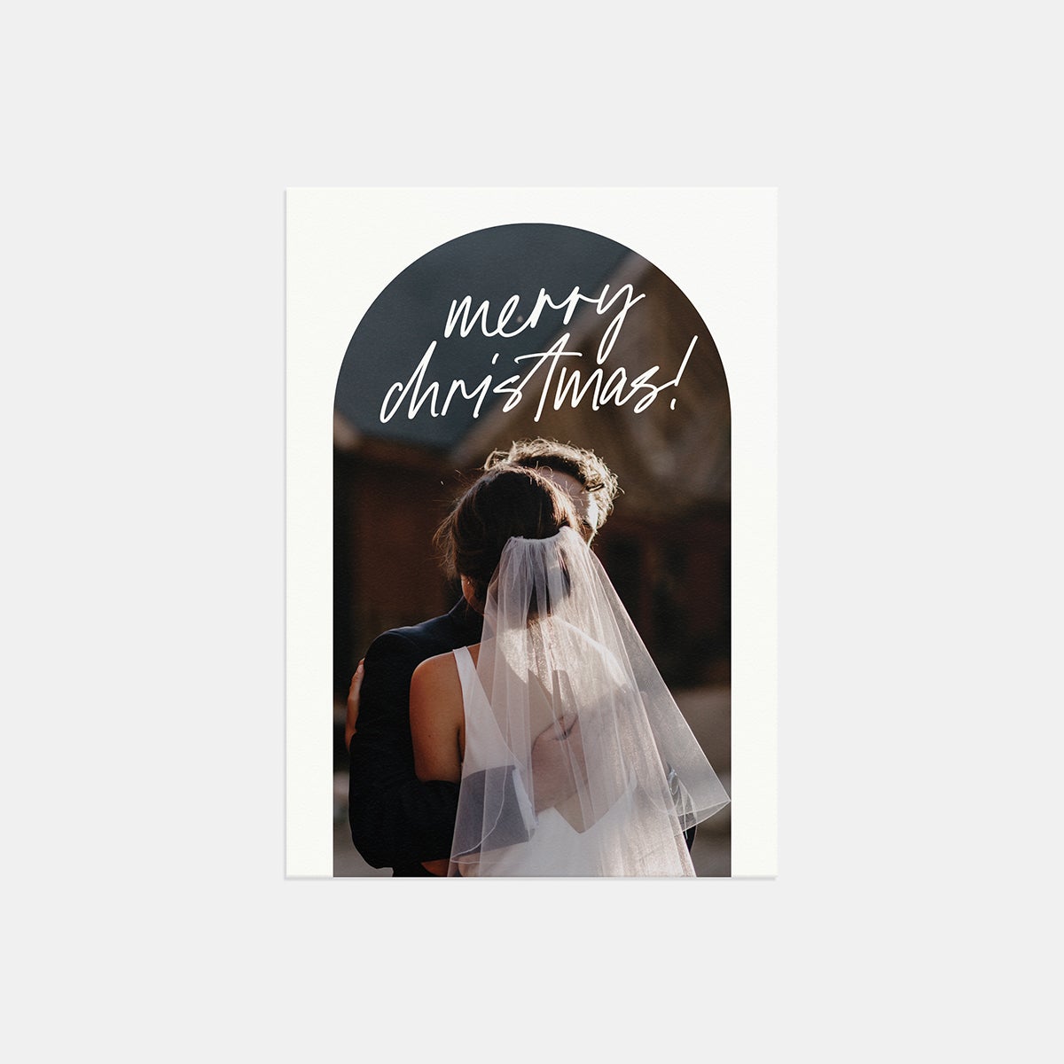 Arched Window Holiday Card