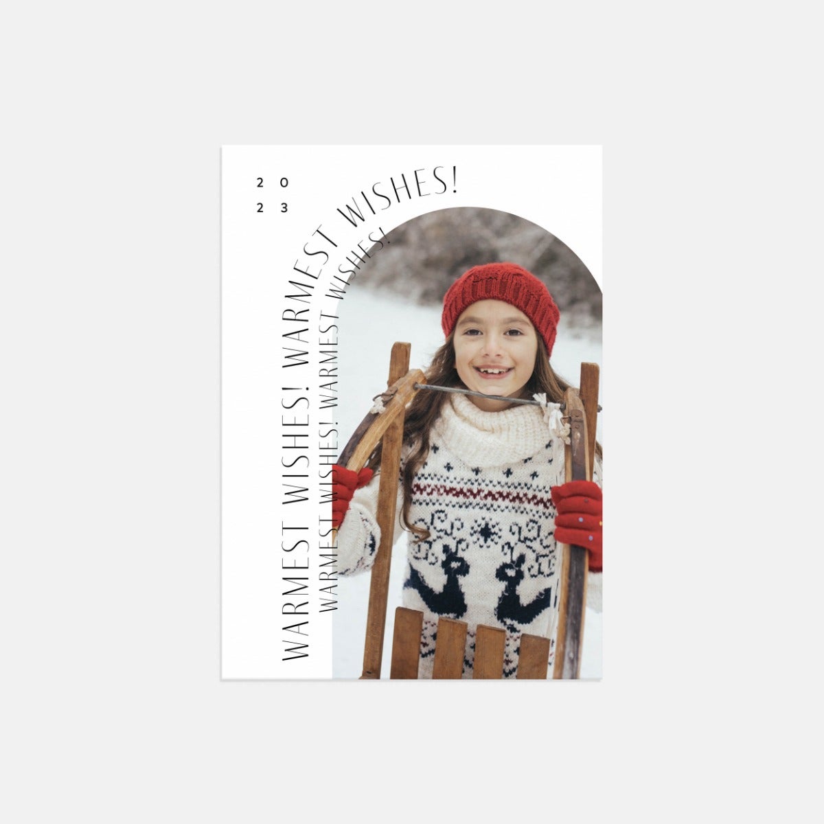 Arches All Around Holiday Card by Artifact Uprising | Cards