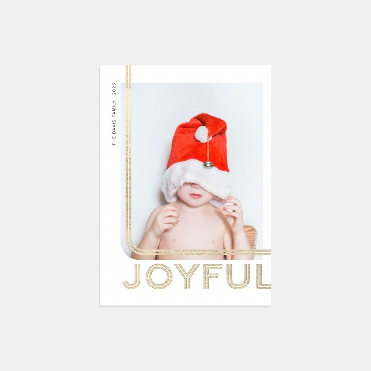 Joyful Deluxe Holiday Card by Artifact Uprising | Cards