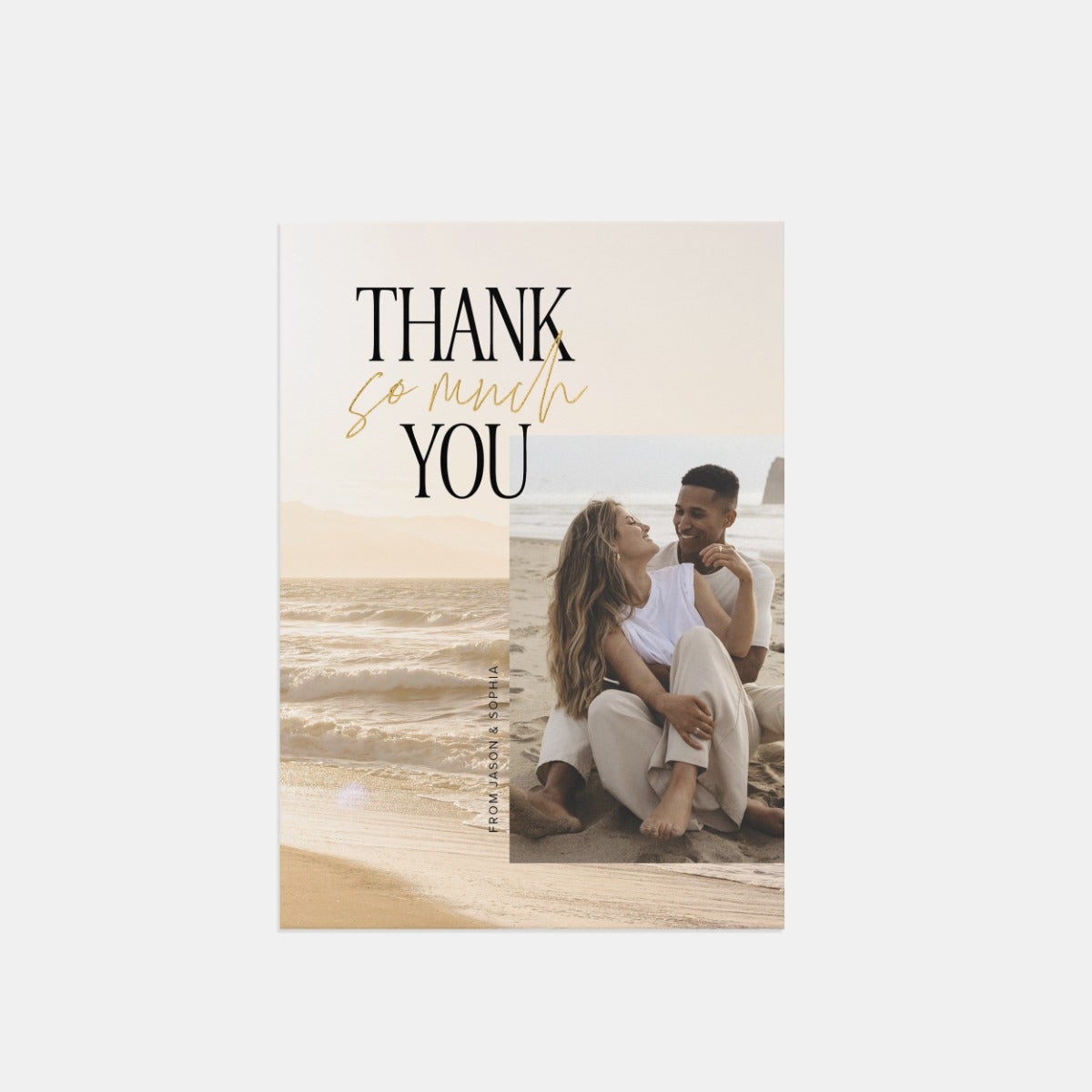 Layered Photo Thank You Card by Artifact Uprising | Cards
