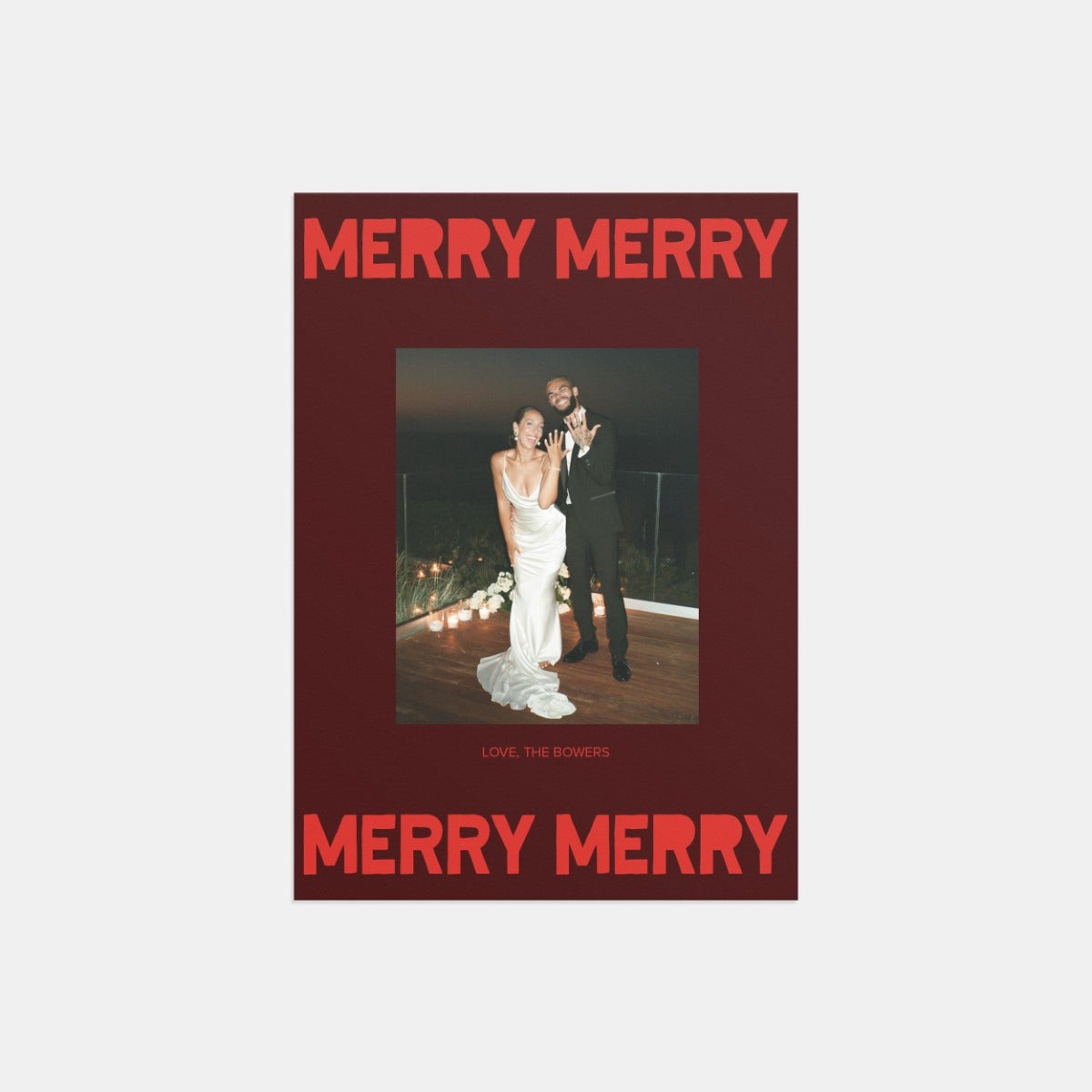 Movie Poster Holiday Card