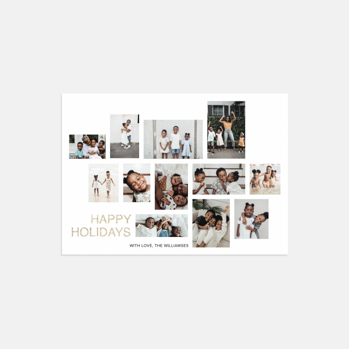 Multi Merry Photo Card by Artifact Uprising | Cards