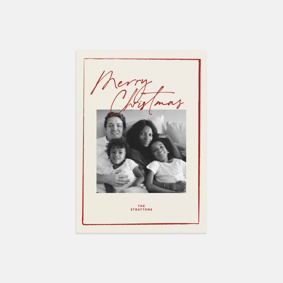 Penciled In Holiday Card by Artifact Uprising | Cards