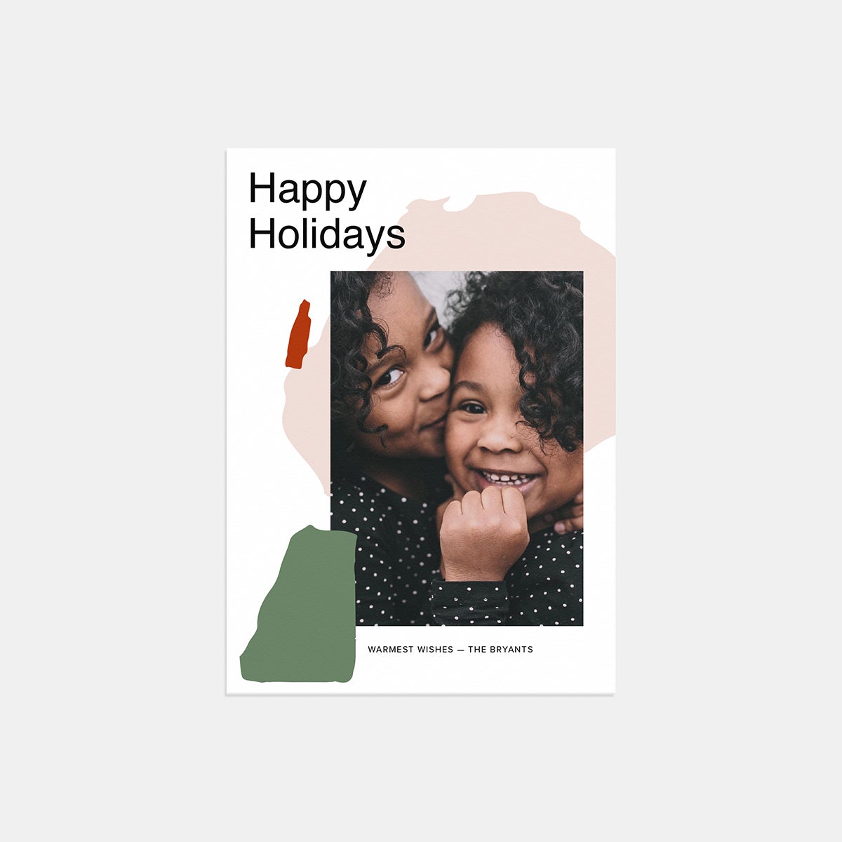 Playful Palette Holiday Card
