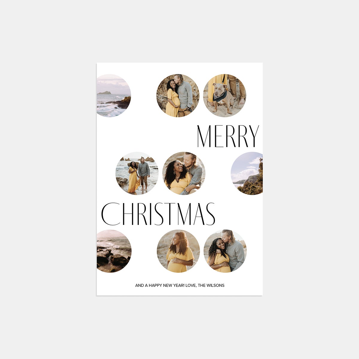 Vintage Vignette Holiday Card