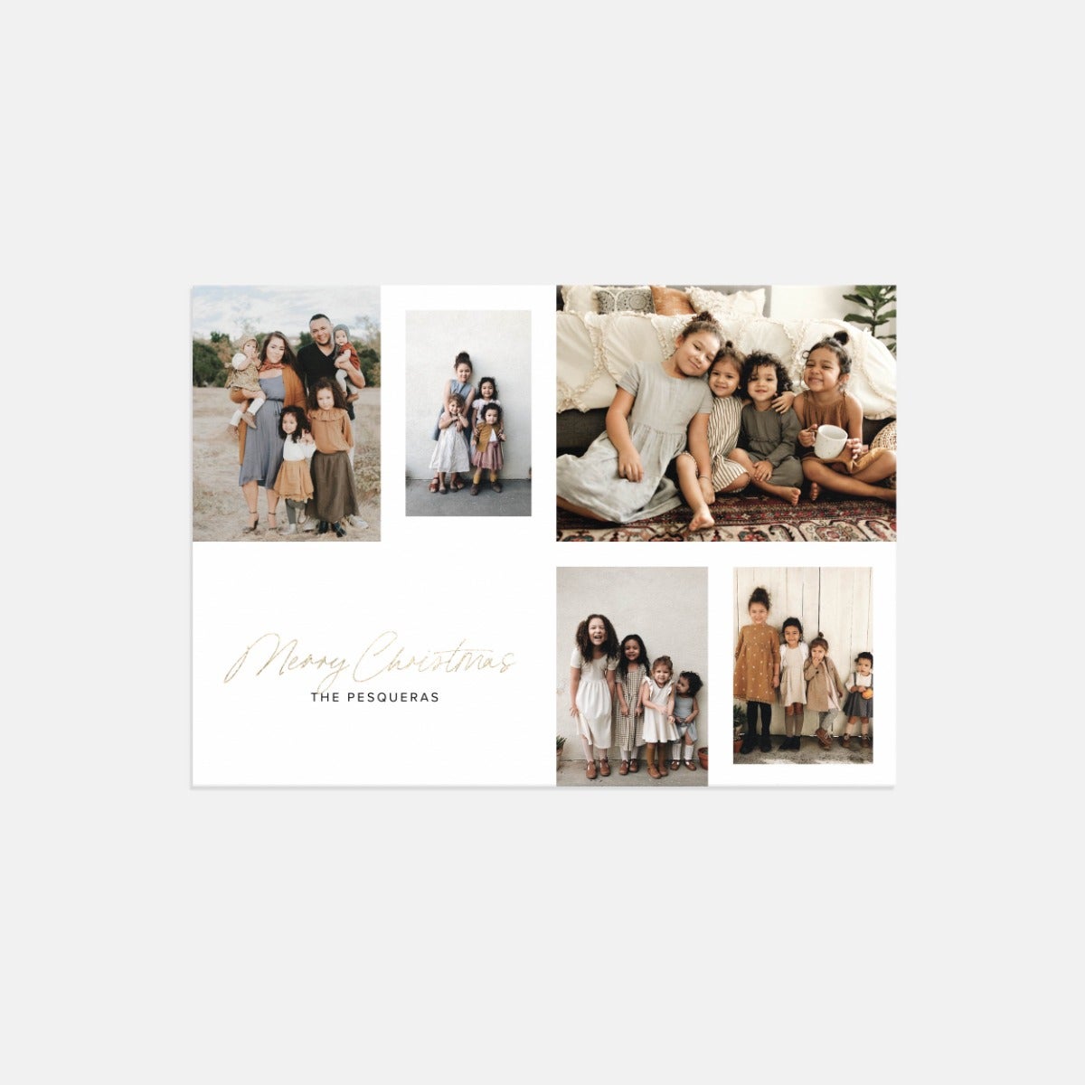 Custom christmas photo cards artifact uprising