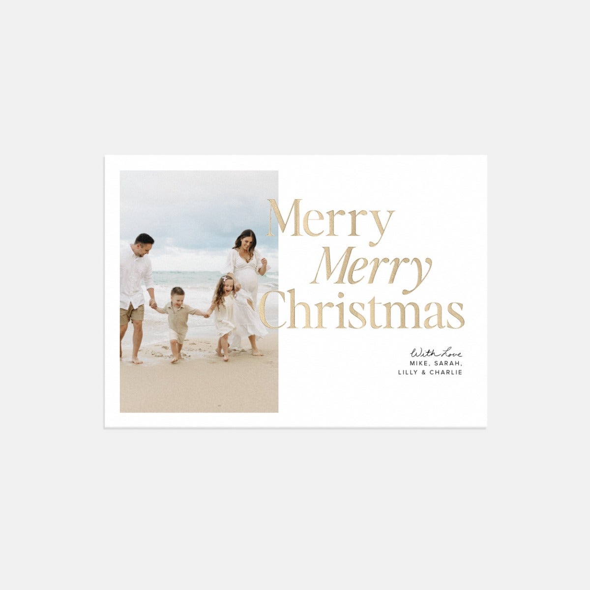 Double the Merry Christmas Card