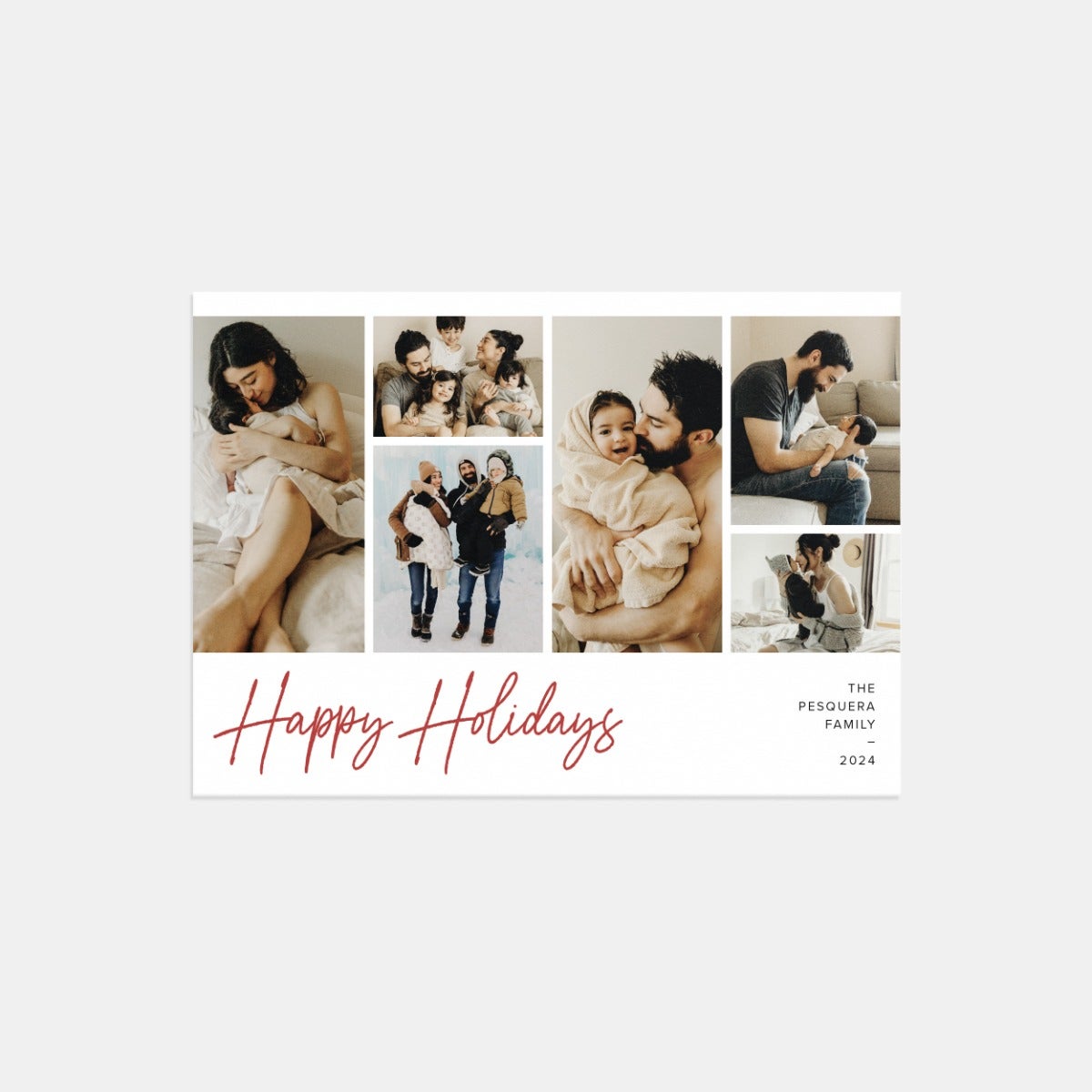 Tell On Multi-Photo Holiday Card by Artifact Uprising | Cards