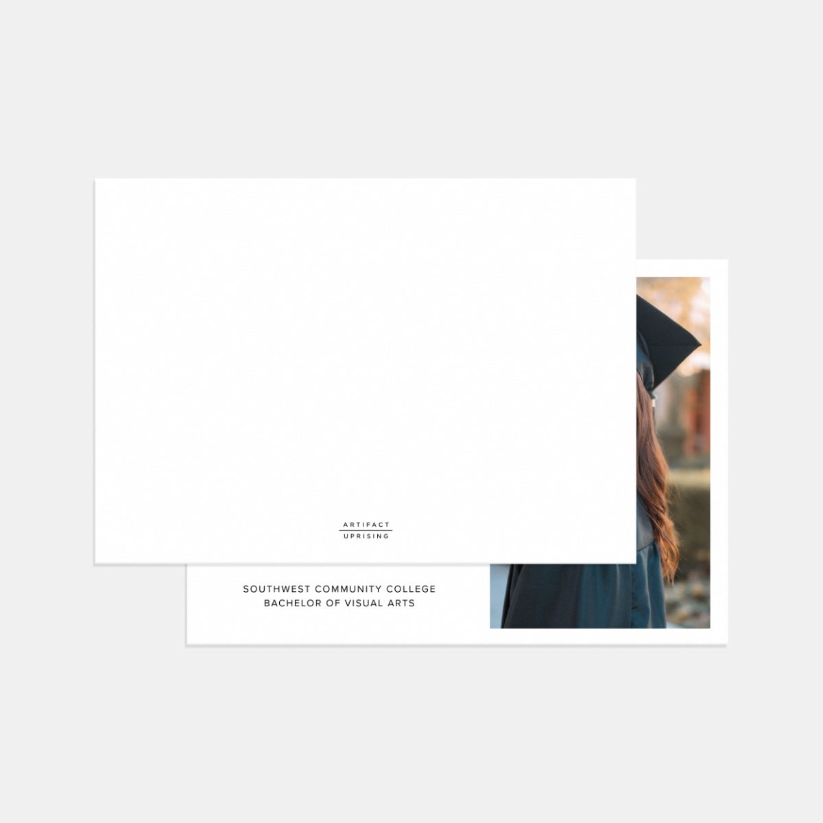 Simple Handwritten Graduation Announcement