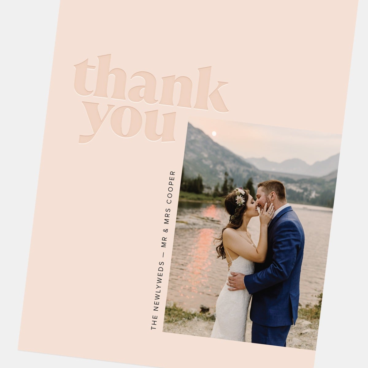 Groovy Grateful Thank You Card