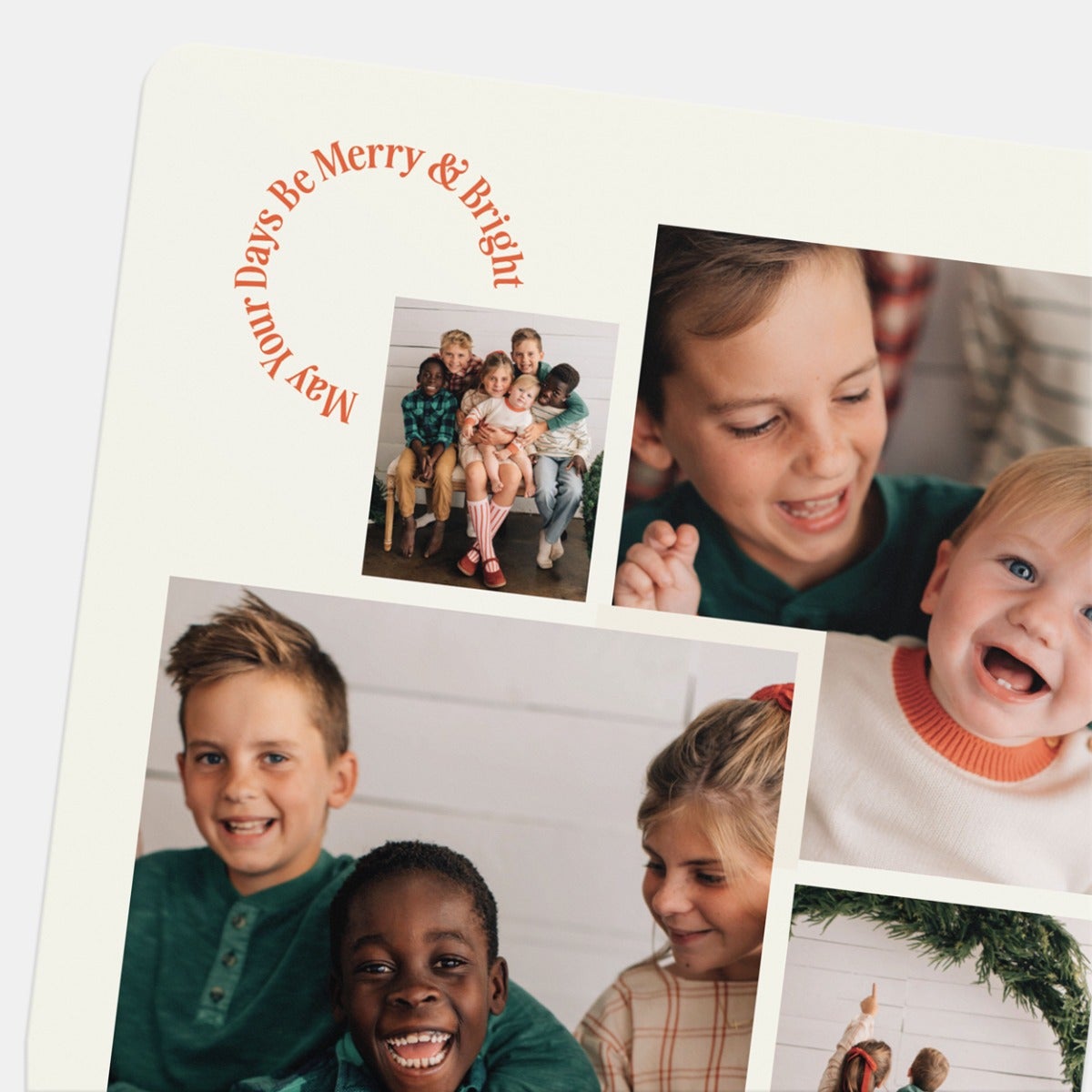 Merry & Bright Collage Card by Artifact Uprising | Cards