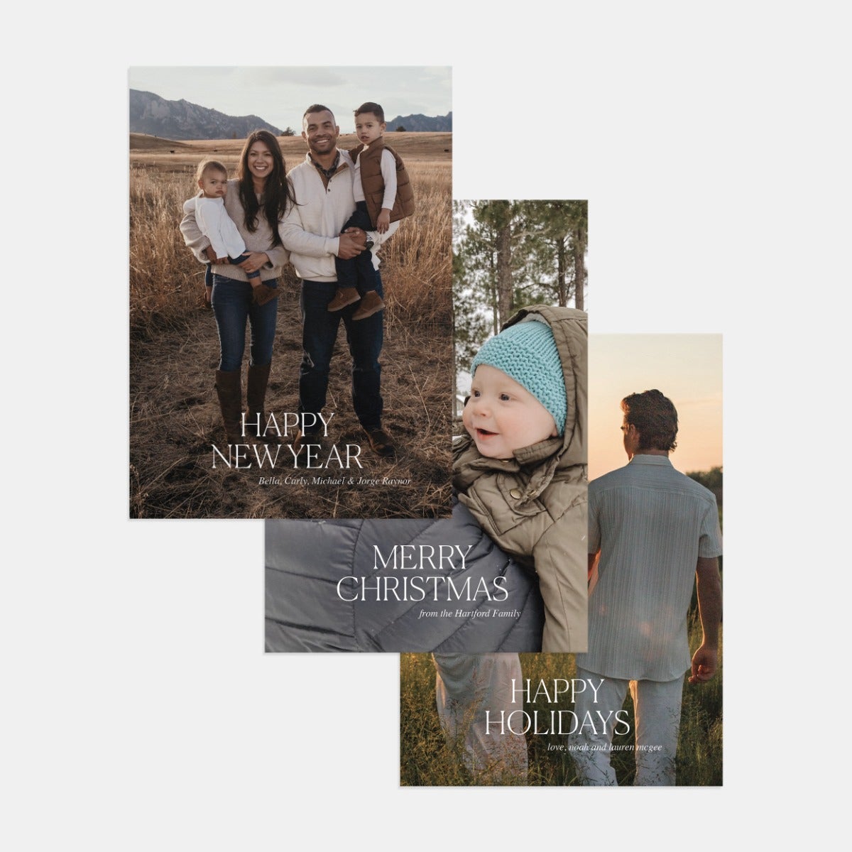 Front and Center Holiday Card