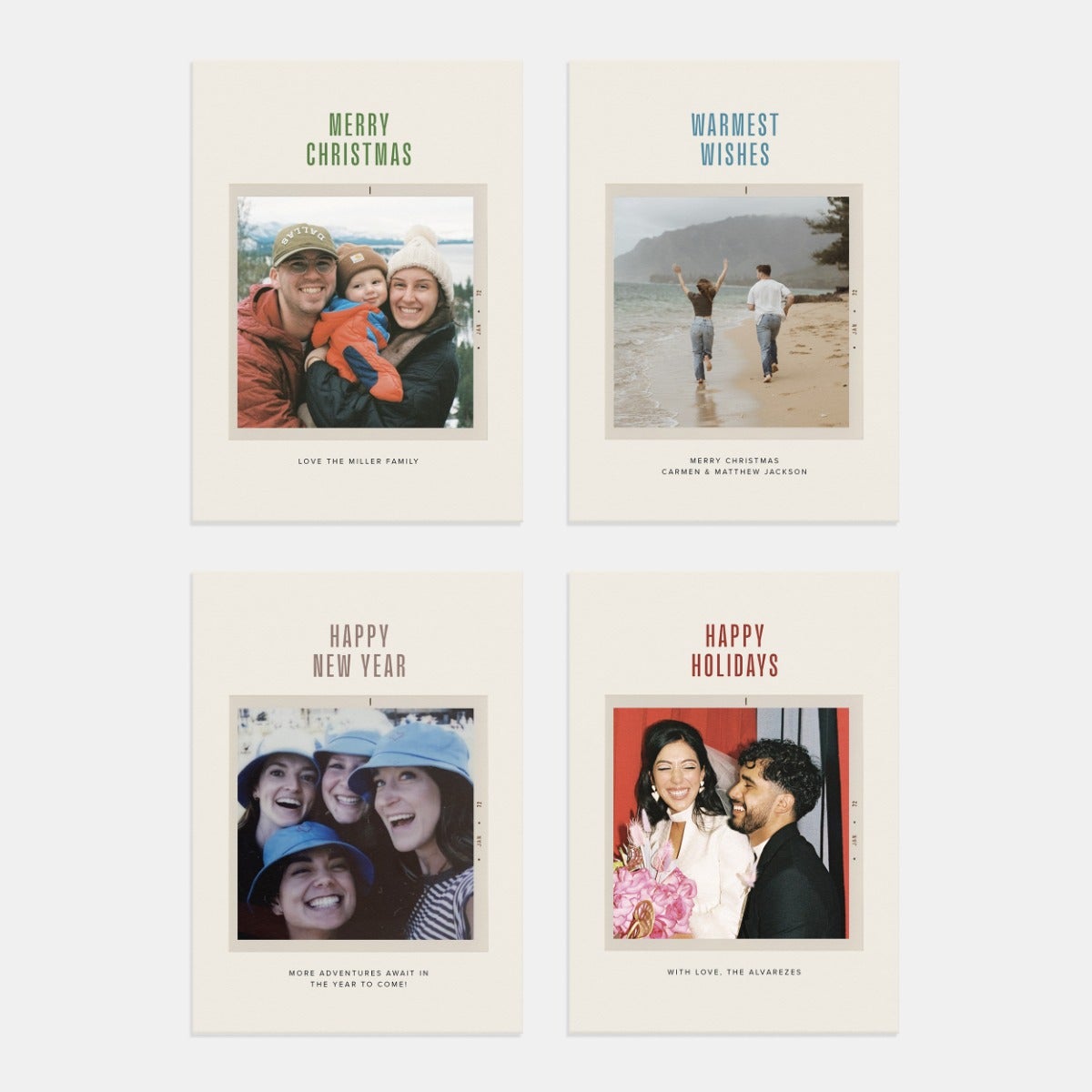 Film Slide Holiday Card