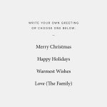 Handwritten Wishes Holiday Card