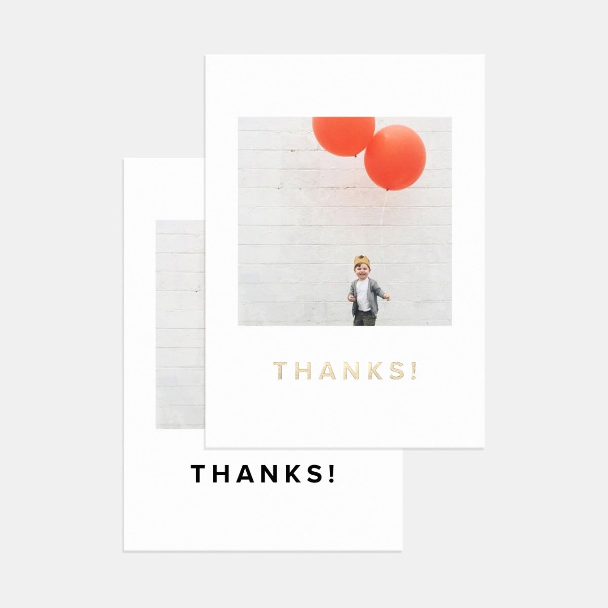 Bold Thank You Card
