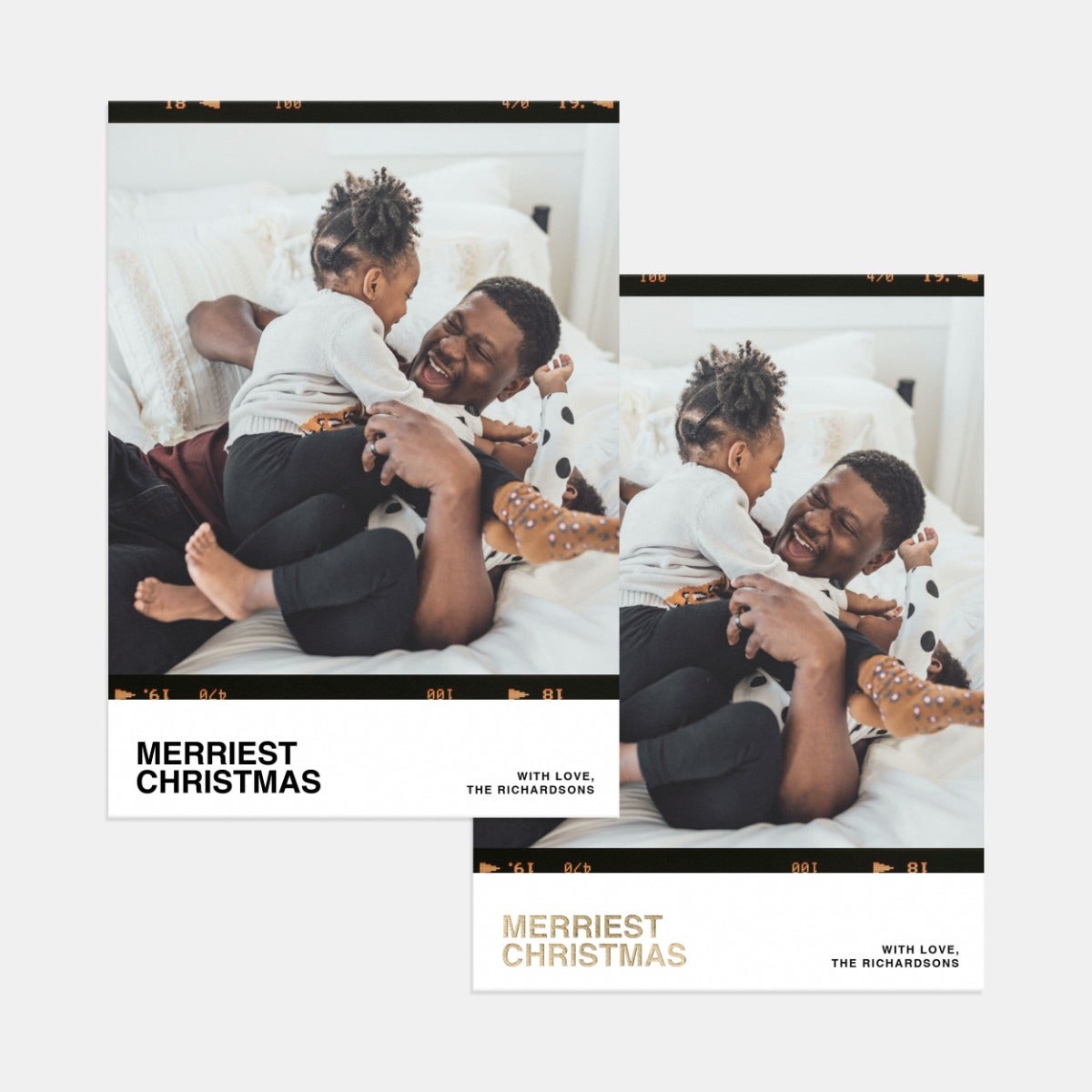 Holiday Reel Christmas Card by Artifact Uprising | Cards