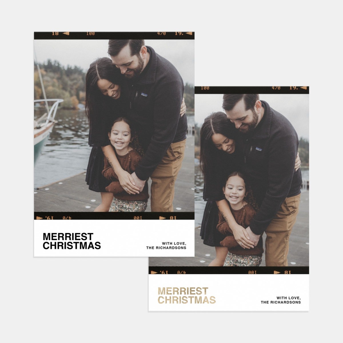 Holiday Reel Christmas Card
