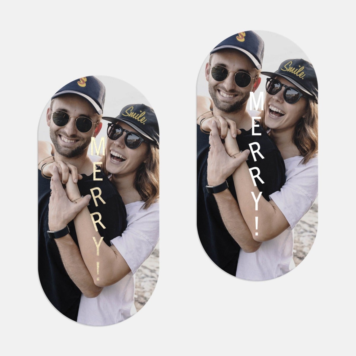 Merry Capsule Holiday Card