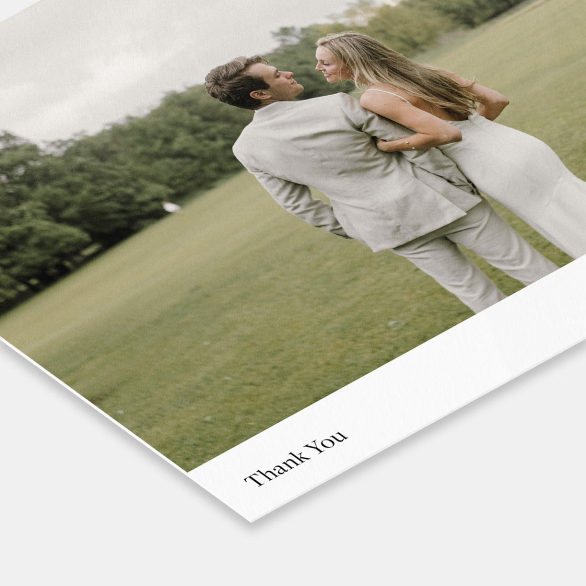 Minimal Greeting Thank You Card