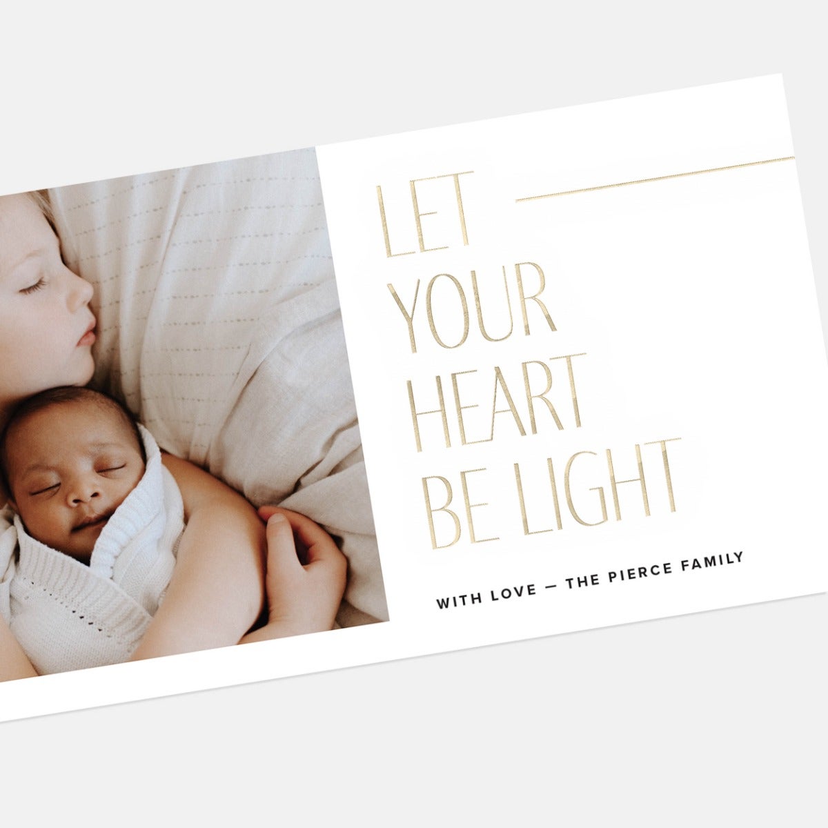 Be Light Holiday Card