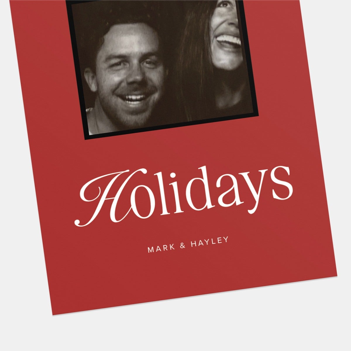 Film Strip Holiday Card