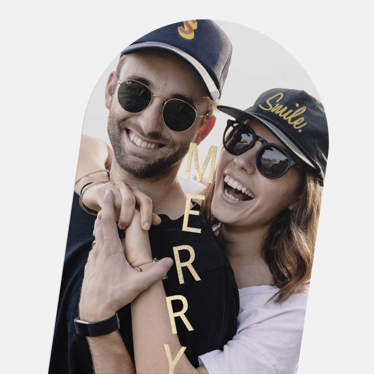 Merry Capsule Holiday Card