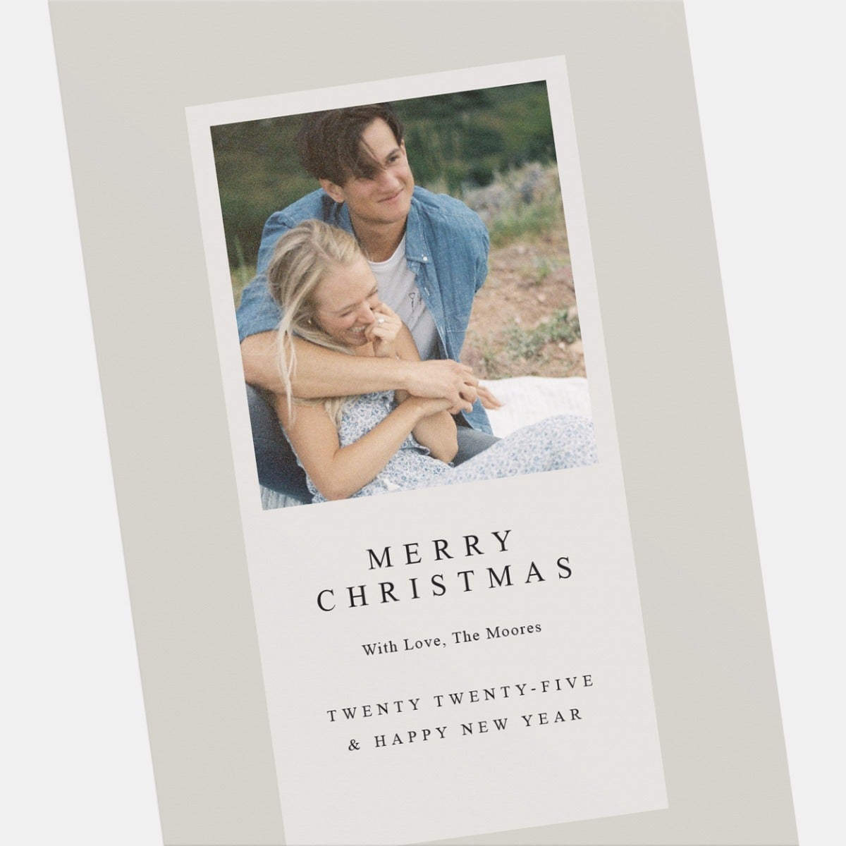 Snapshot Holiday Card