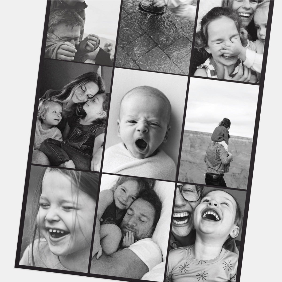 9-Image Photo Strip Thank You Card