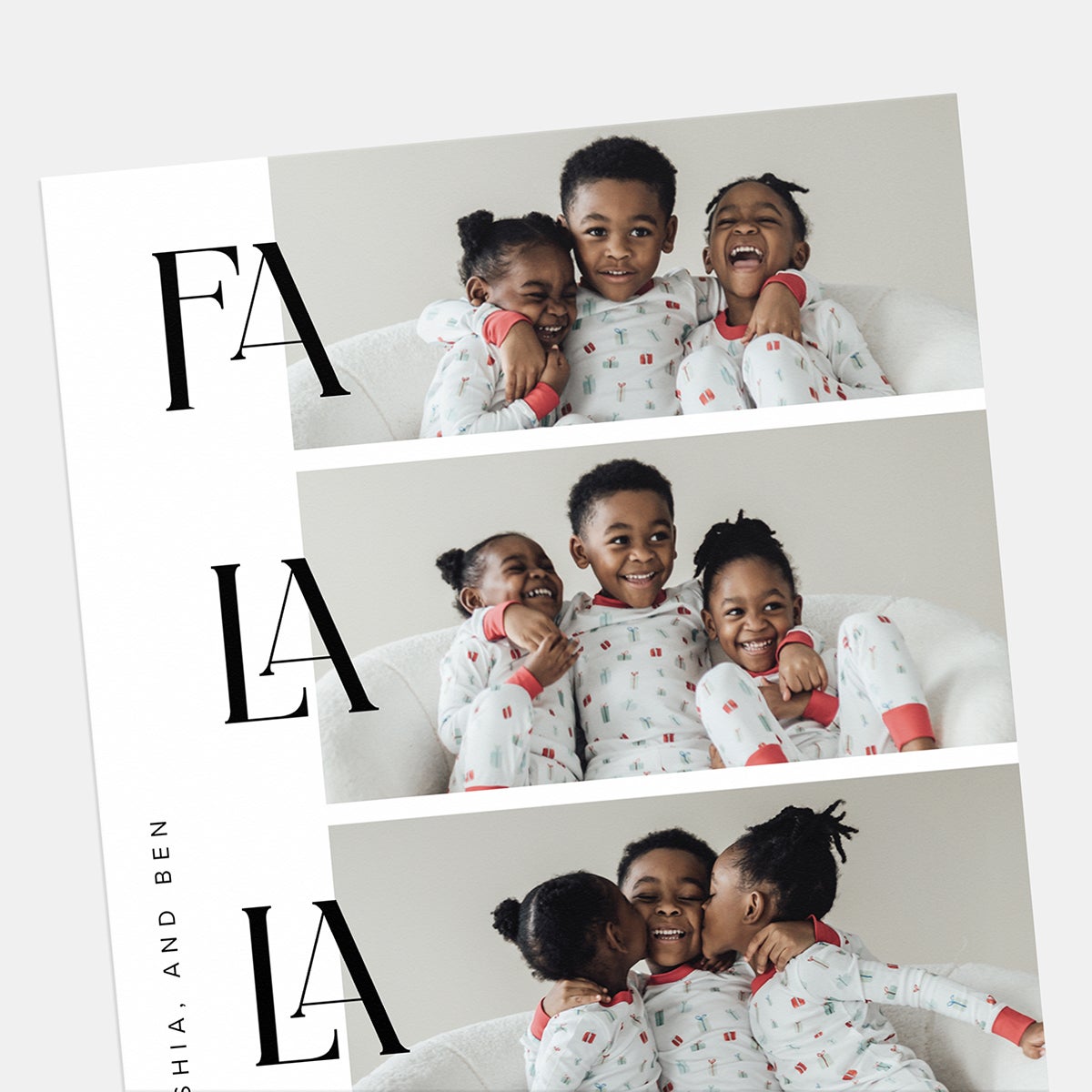 Feel the Fa La La Holiday Card