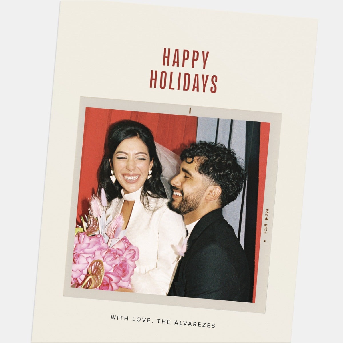 Film Slide Holiday Card