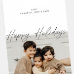Happy Half & Half Holiday Card