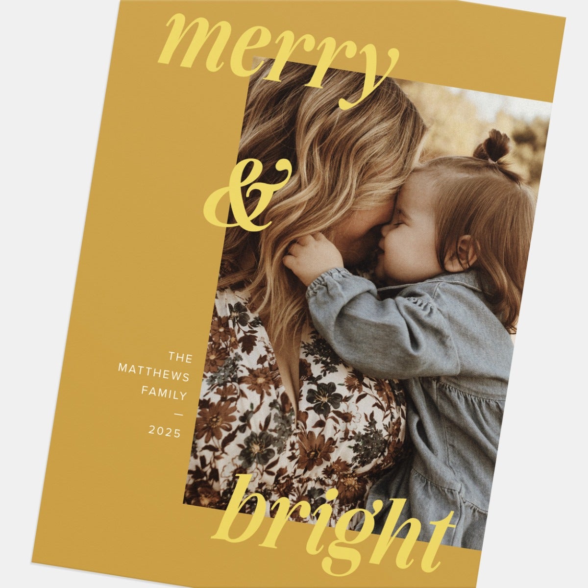 Holiday Headline Christmas Card