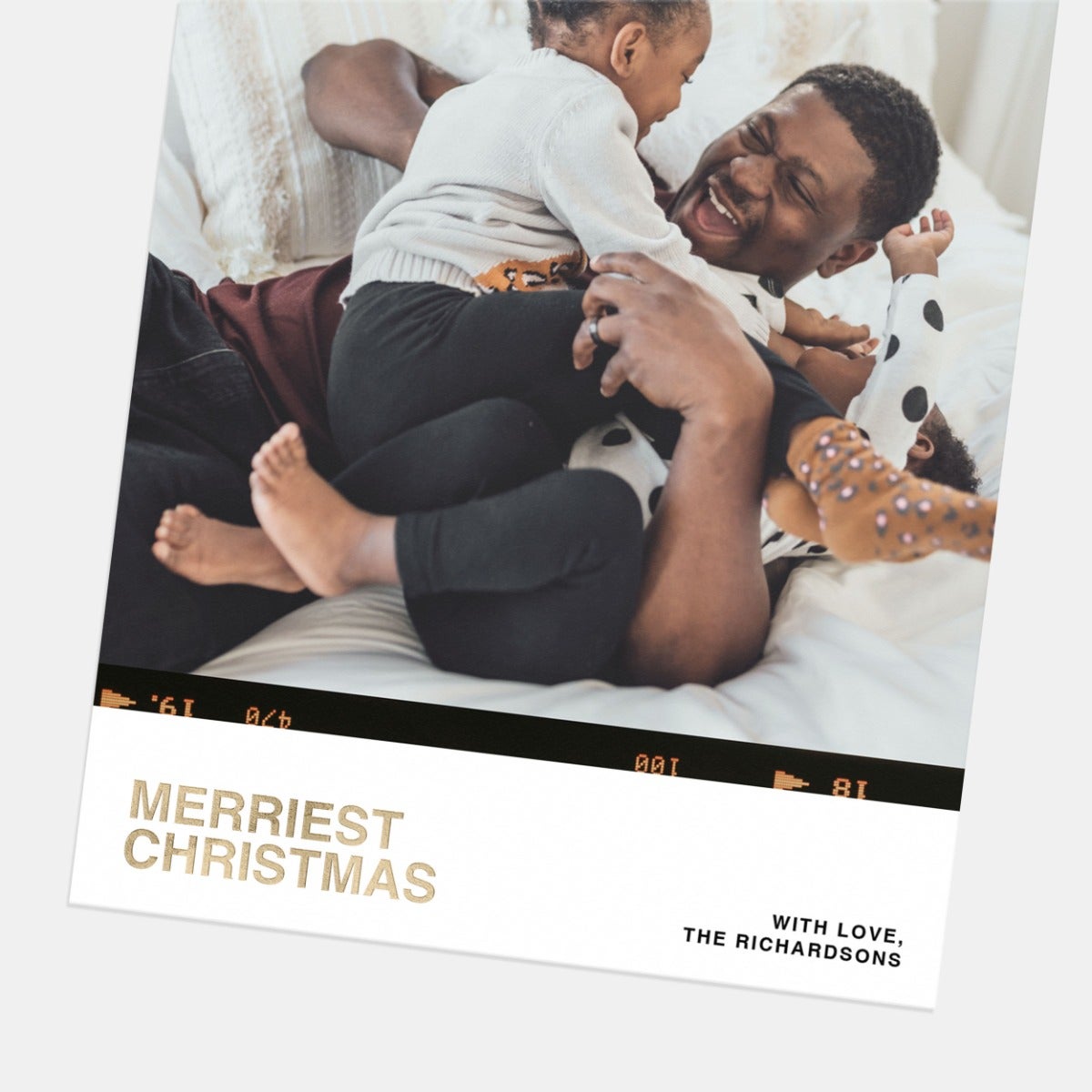 Holiday Reel Christmas Card