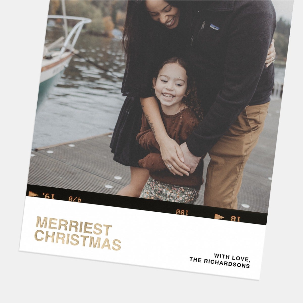 Holiday Reel Christmas Card