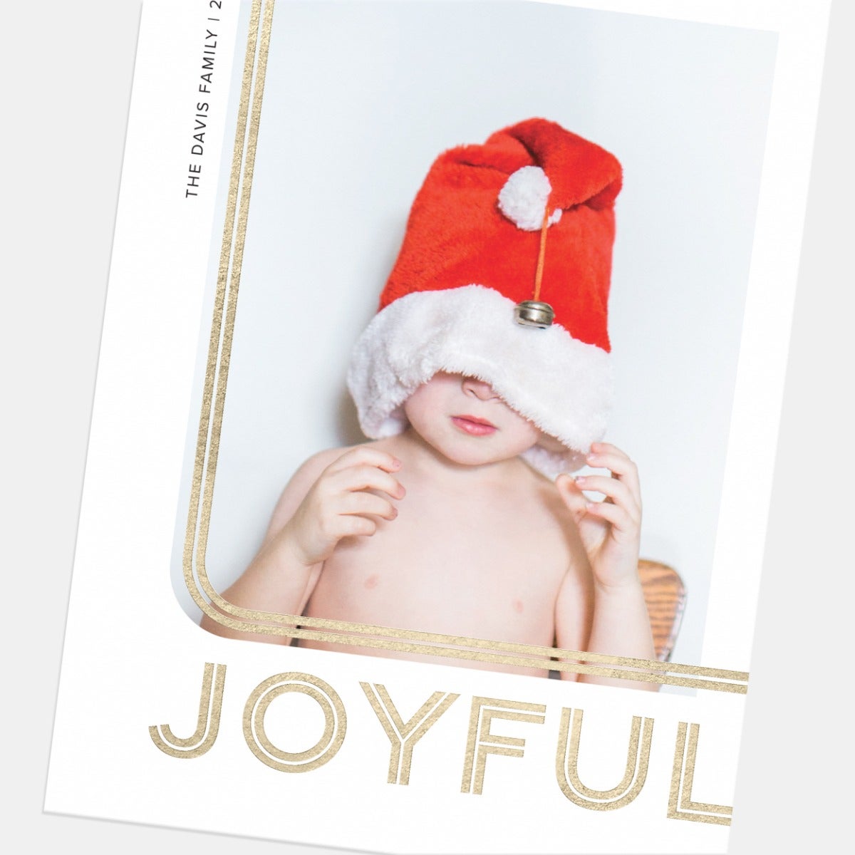 Joyful Deluxe Holiday Card