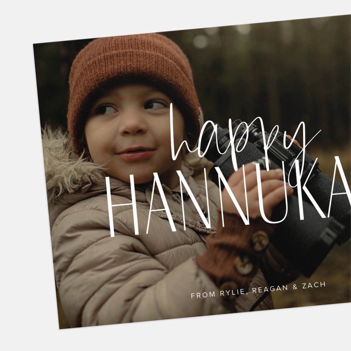 Minimal Handwritten Holiday Card