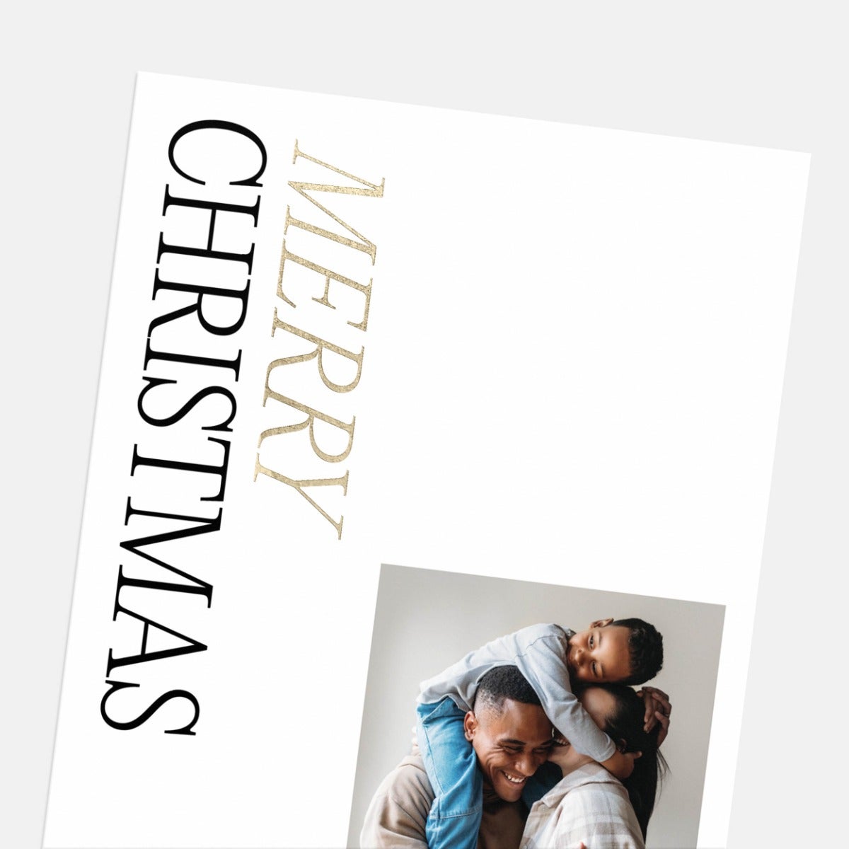 Modern Christmas Holiday Card