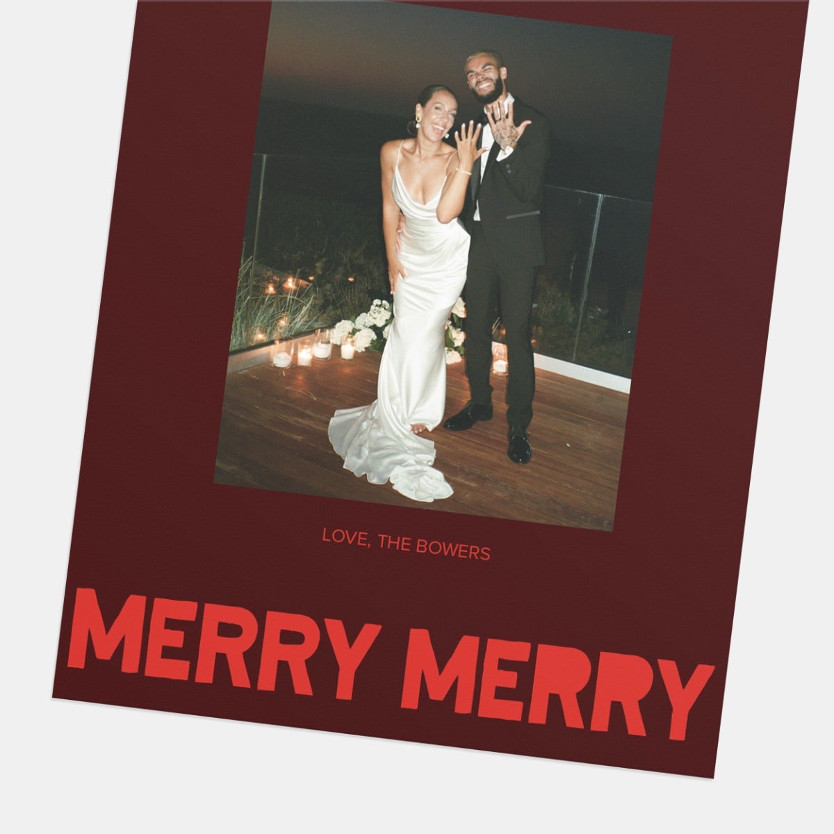 Movie Poster Holiday Card