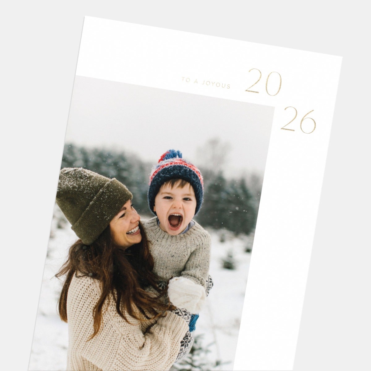 Simple 2026 New Years Card
