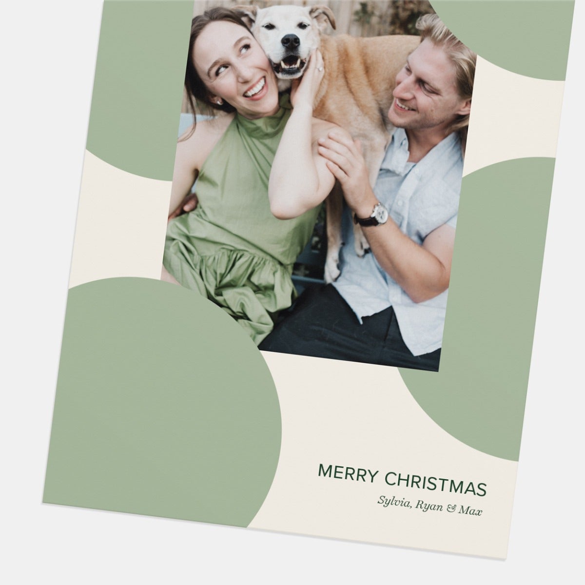 Spotted Christmas Card