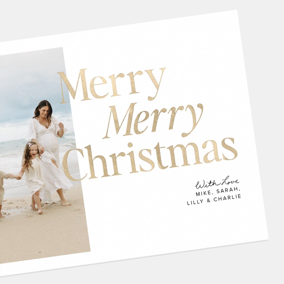 Double the Merry Christmas Card