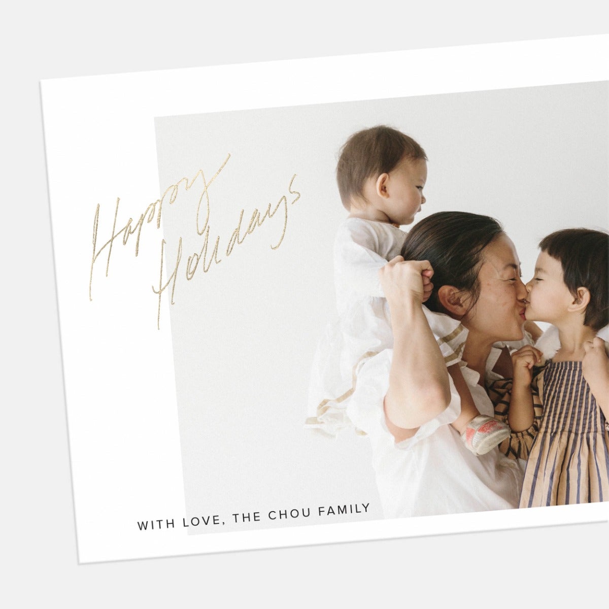 Scripted Greeting Holiday Card