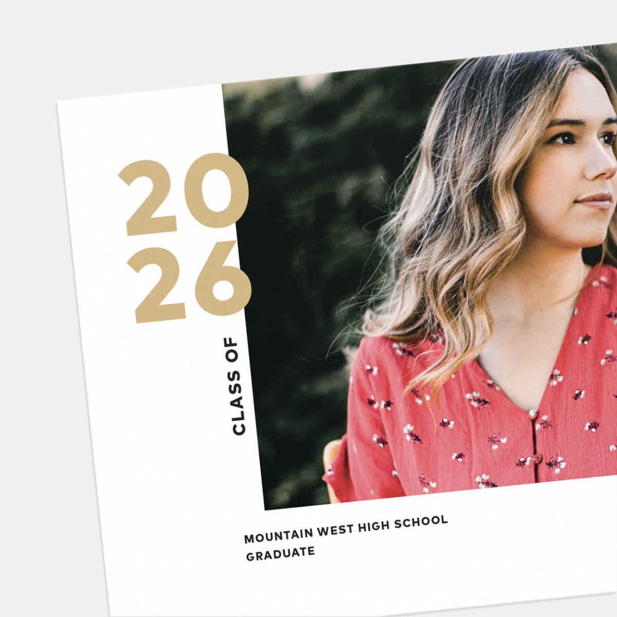 Signature Graduation Announcement