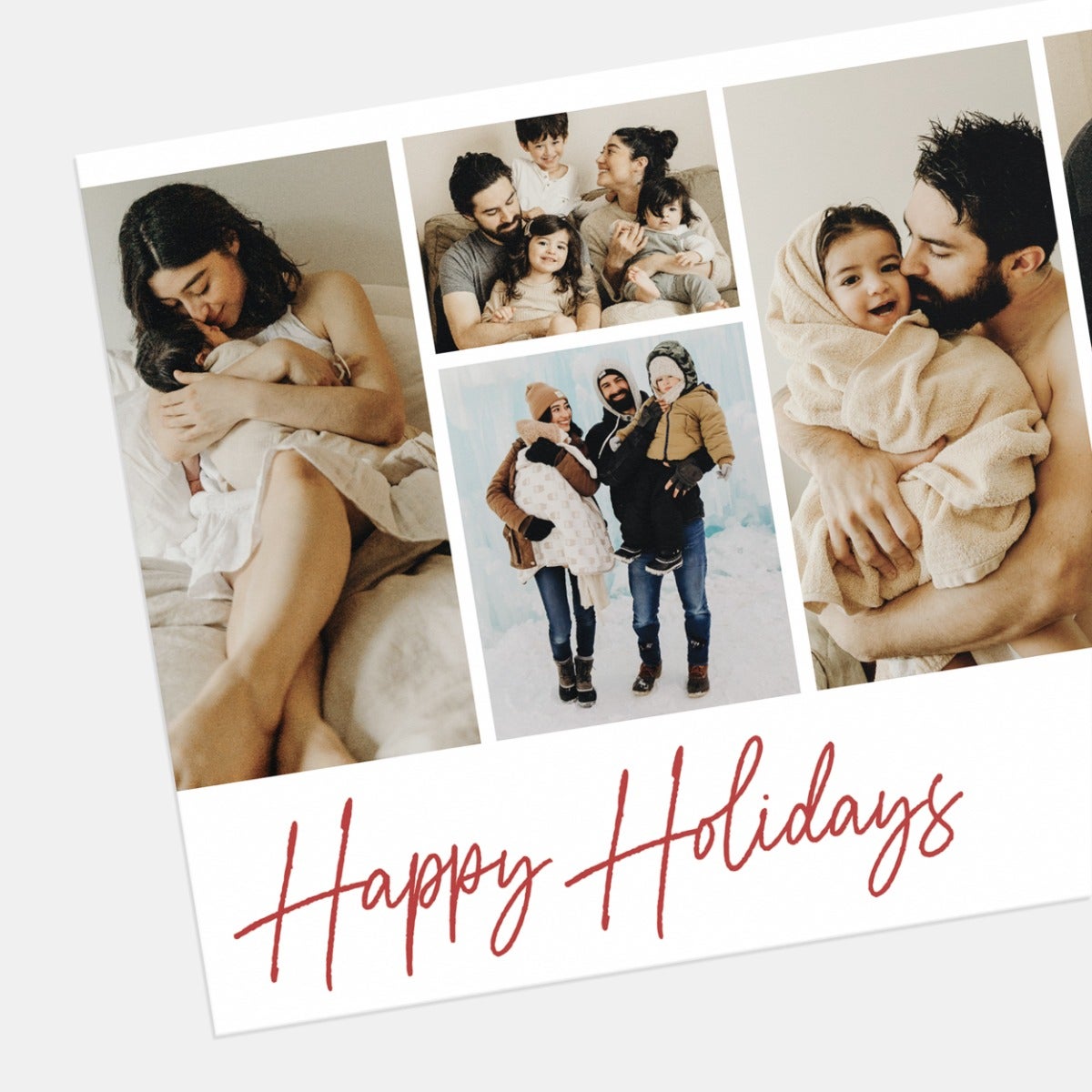 Tell On Multi-Photo Holiday Card