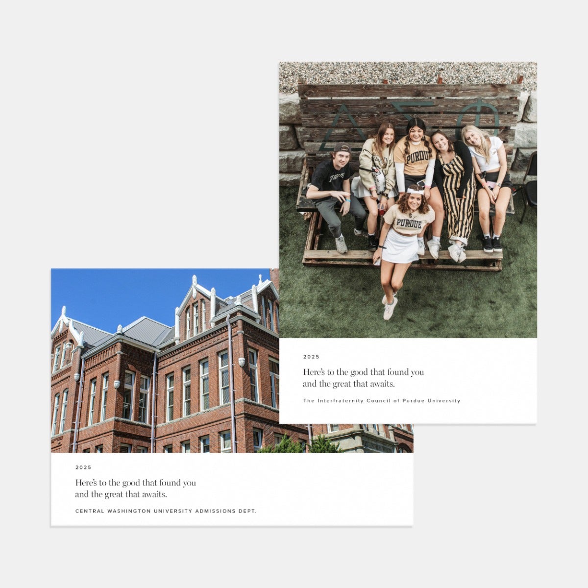 Here's to the Good Business New Year Card by Artifact Uprising | Cards