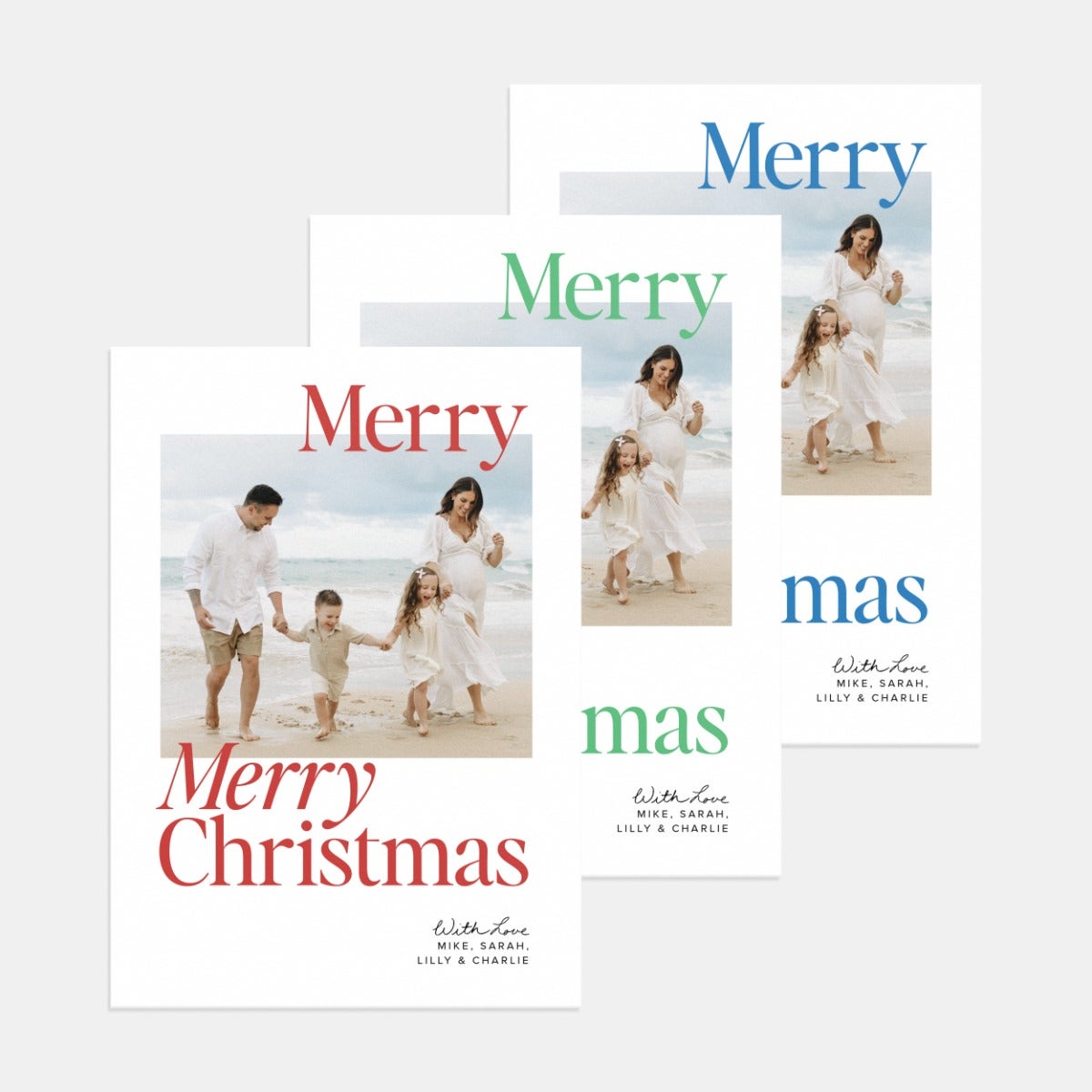 Double the Merry Christmas Card